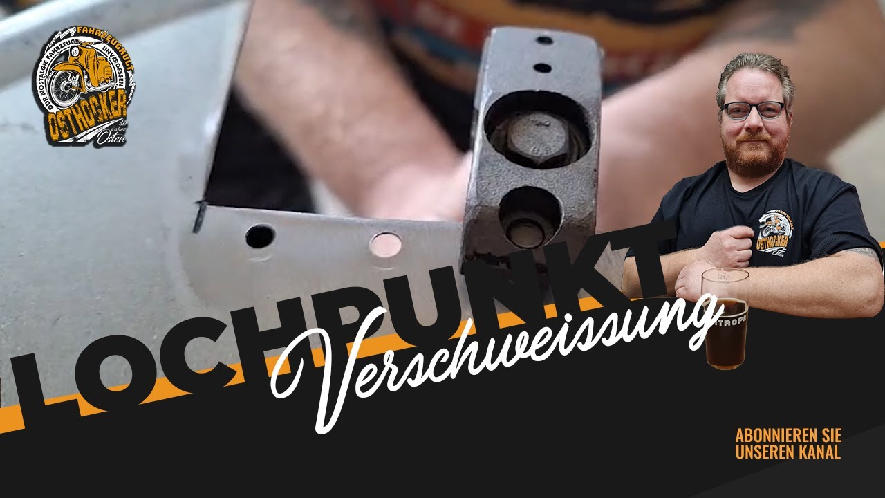 Lochpunkt-Verschwei&szlig;ung Tutorial Professionelle Reparatur: Osthocker TiNoo zeigt wie es funktioniert