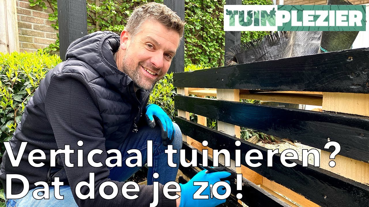 Zo maak je een verticale plantenbak | Tuinplezier