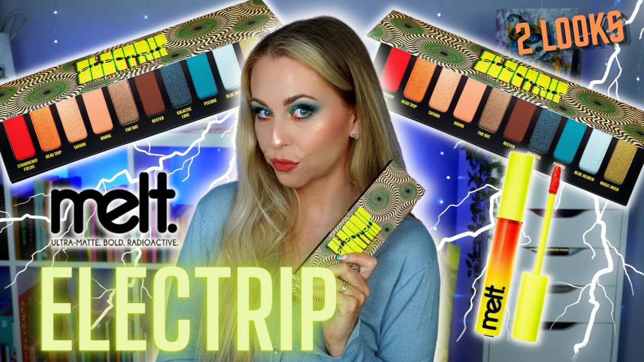 ELECTRIP PALETTE BY MELT COSMETICS | 2 Looks & Swatches
