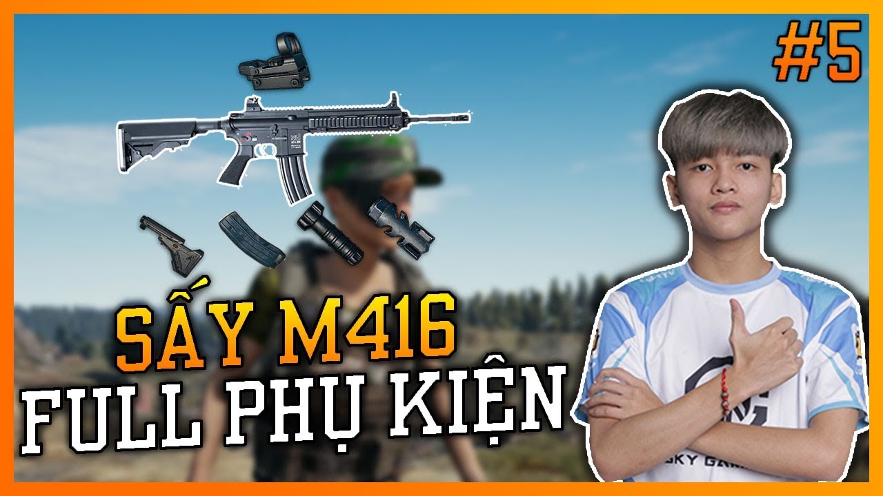 BEST SNIPER SẤY M416 FULL PHỤ KIỆN SẼ NTN? | MỘT SỐ MẸO CƠ BẢN PUBG | SGD SAPAU HIGHLIGHT #5