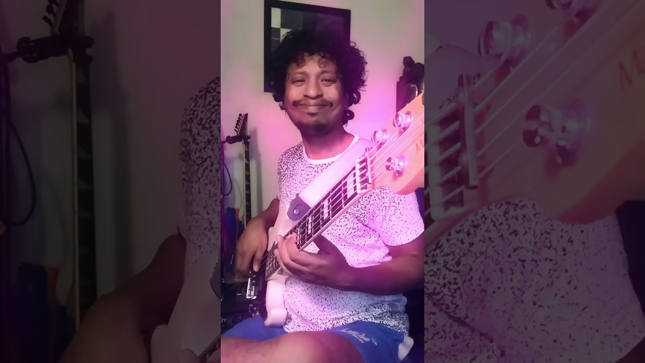 Maya Bini Assamese song Bass cover by Akashdeep Gogoi