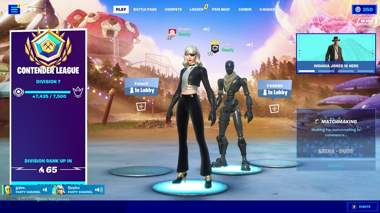 🔴$100 DUO INVITE ONLY TOURNAMENT LIVE! Fortnite Season 3 !member !host