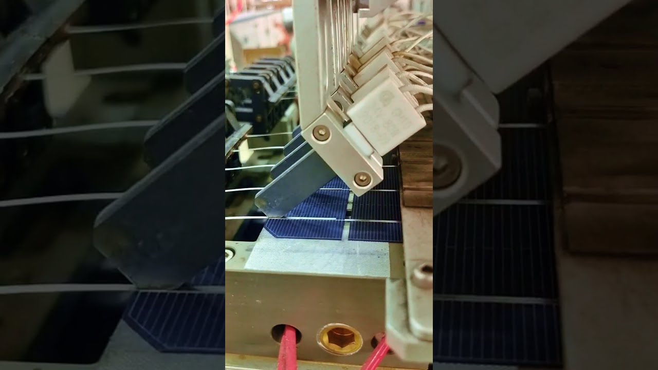 Solar Panel Manufacturing Process #facts #solarpanel #soldering