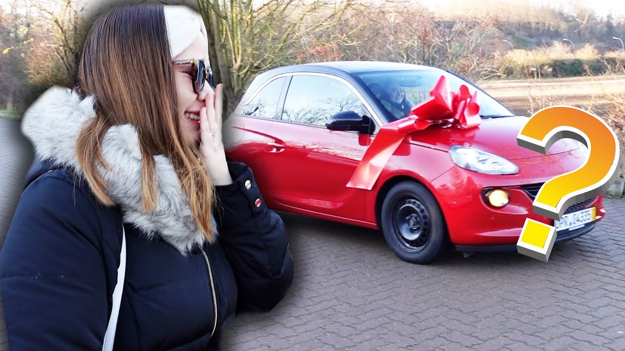 Ich schenke meiner Schwester ihr 1. eigenes Auto! | Sonny Loops