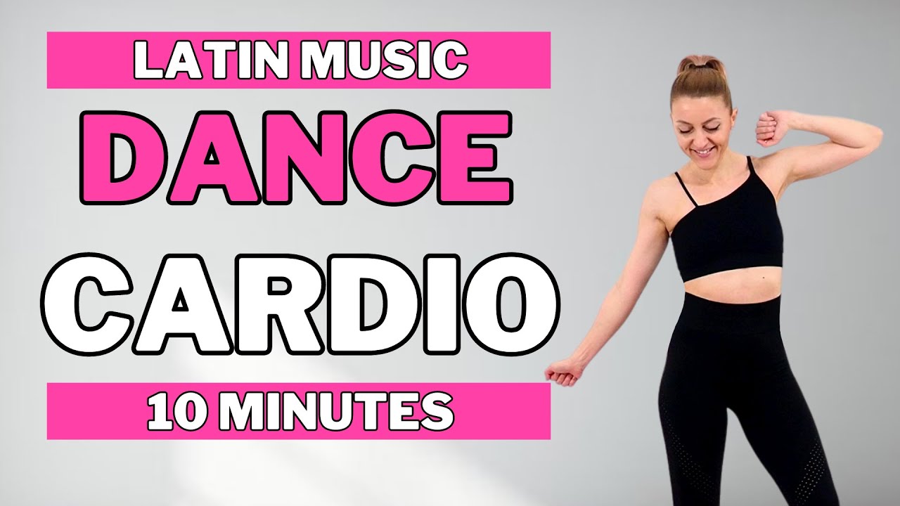 🔥10 Min Cardio Latin Dance Workout🔥DANCE CARDIO AEROBICS for WEIGHT LOSS🔥KNEE FRIENDLY🔥NO JUMPING🔥