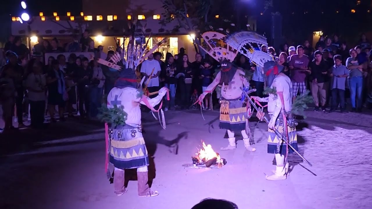 IJOE TAHONIE JR.- WHITE MOUNTAIN APACHE CROWN DANCERS – Indian Village ExpoNM- Native Media Network