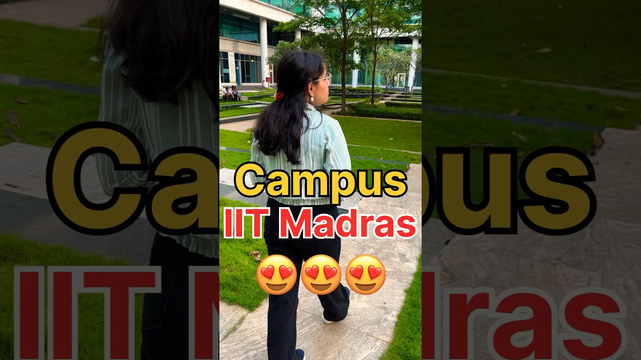 Why IIT Madras is at rank 1 ? A day at IIT Madras #iit #iitbombay #iitmadras #garimabangar