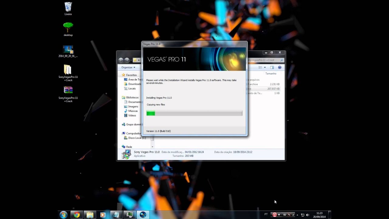 Como baixar e Crackear Sony Vegas pro 11 de forma fácil