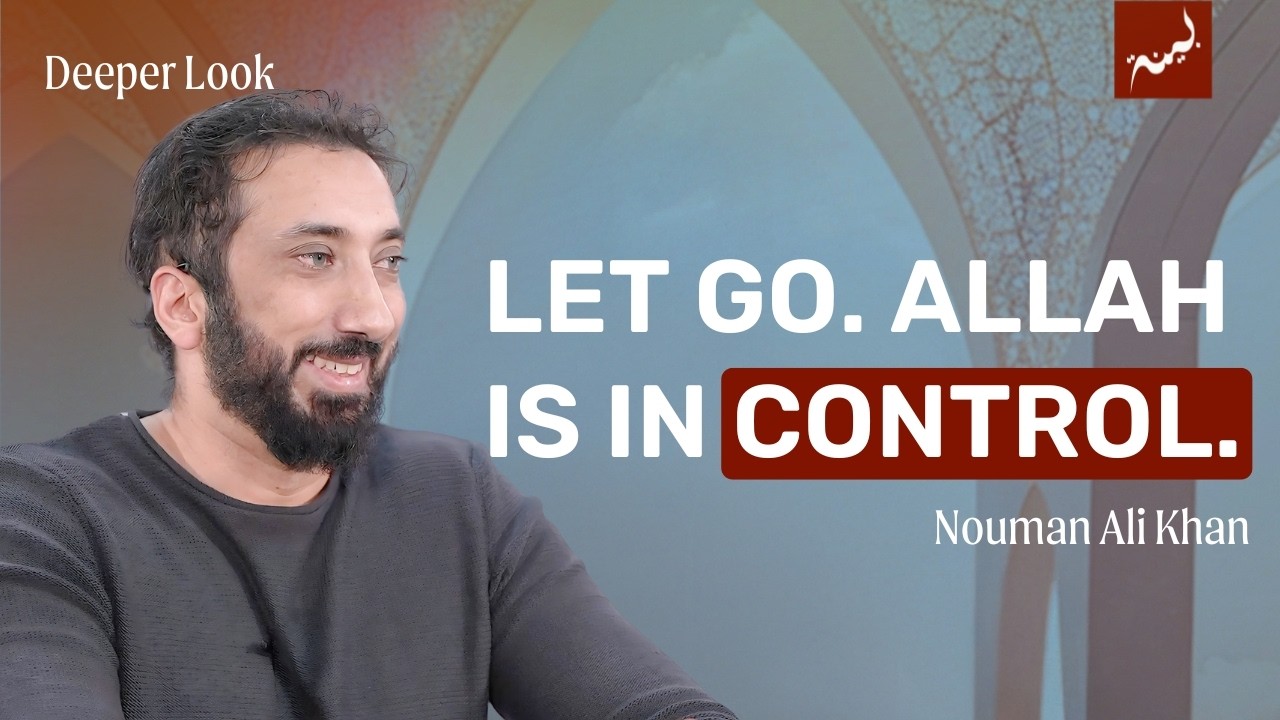 Trust Allah with What&rsquo;s Out of Your Hands | Surah Al-Muzzammil | Nouman Ali Khan