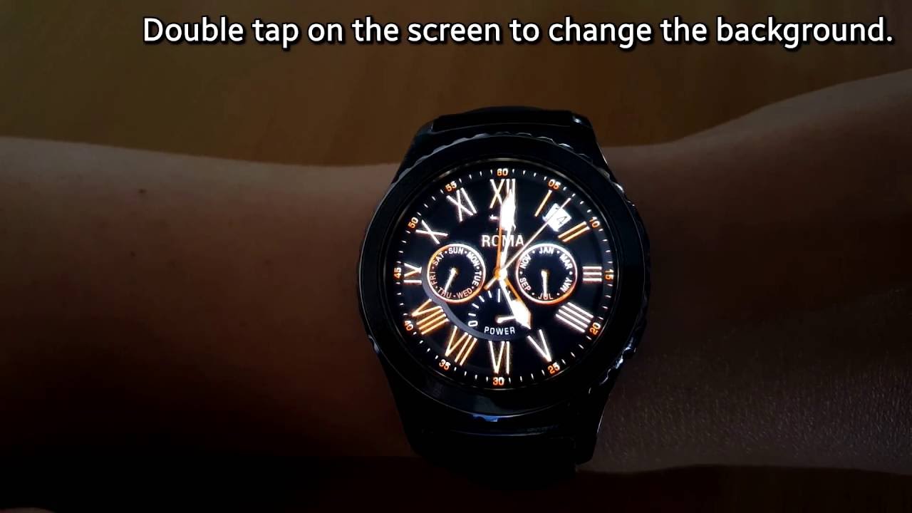 Gear O'Clock : Roma - Watch face for Samsung Gear S2 and Gear S3