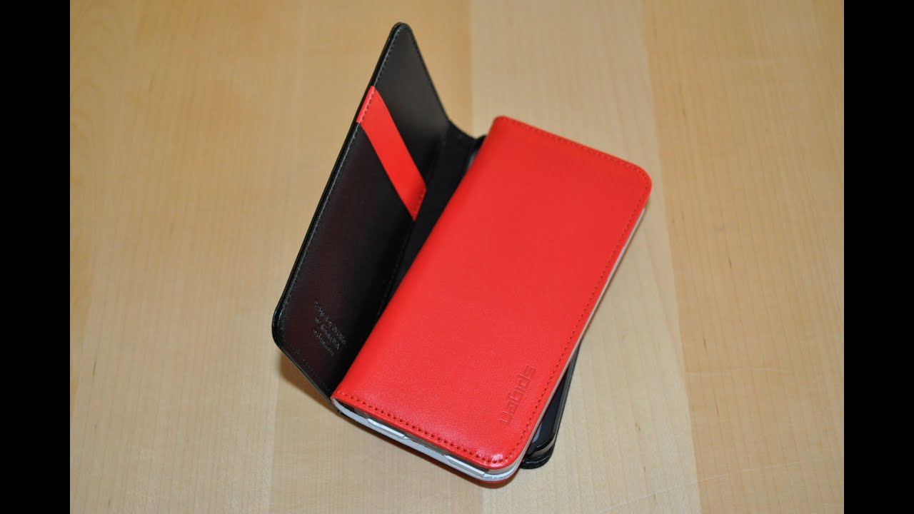 Spigen SGP iPhone 5 Leather Wallet Case Snap