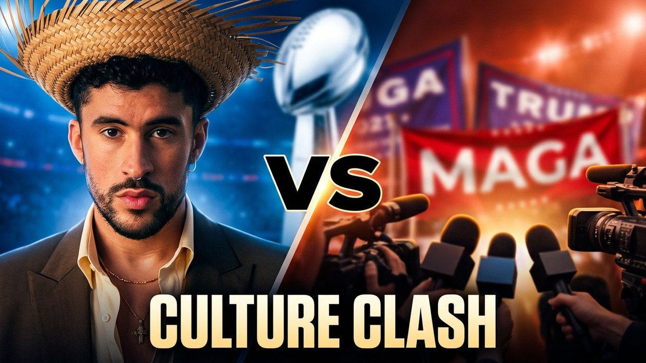 Bad Bunny vs  MAGA: The Super Bowl Culture Clash