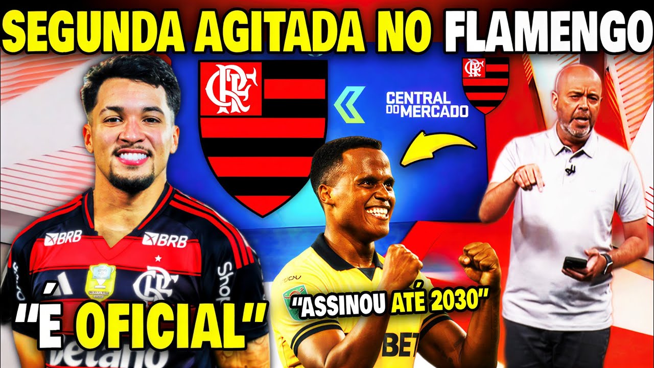 🚨GLOBO ESPORTE RJ 26/01! MENGÃO ANUNCIA ACORDO MILIONÁRIO! 3º REFORÇO OFICIAL! NOTICIAS DO FLAMENGO!