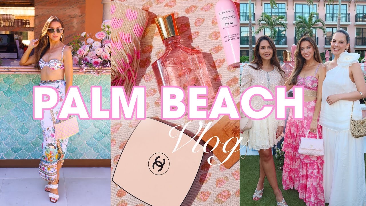 LUXURY PALM BEACH TRIP + CREED ELADARIA PERFUME LAUNCH | TRAVEL & BEAUTY VLOG  🌴ERIN NICOLE TV