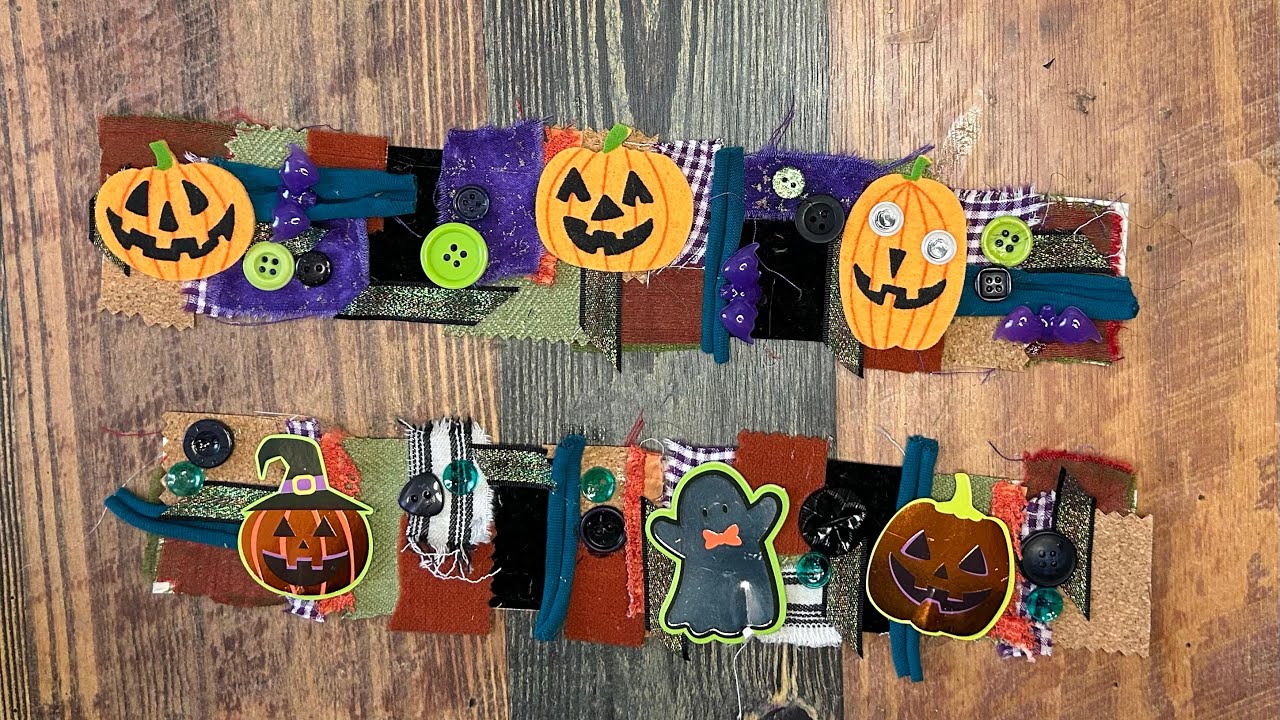 Halloween snippet strips- swap idea for October