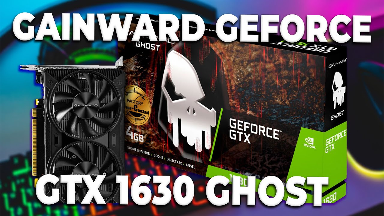 Gainward GeForce GTX 1630 Ghost, per PC da lavoro o ufficio!