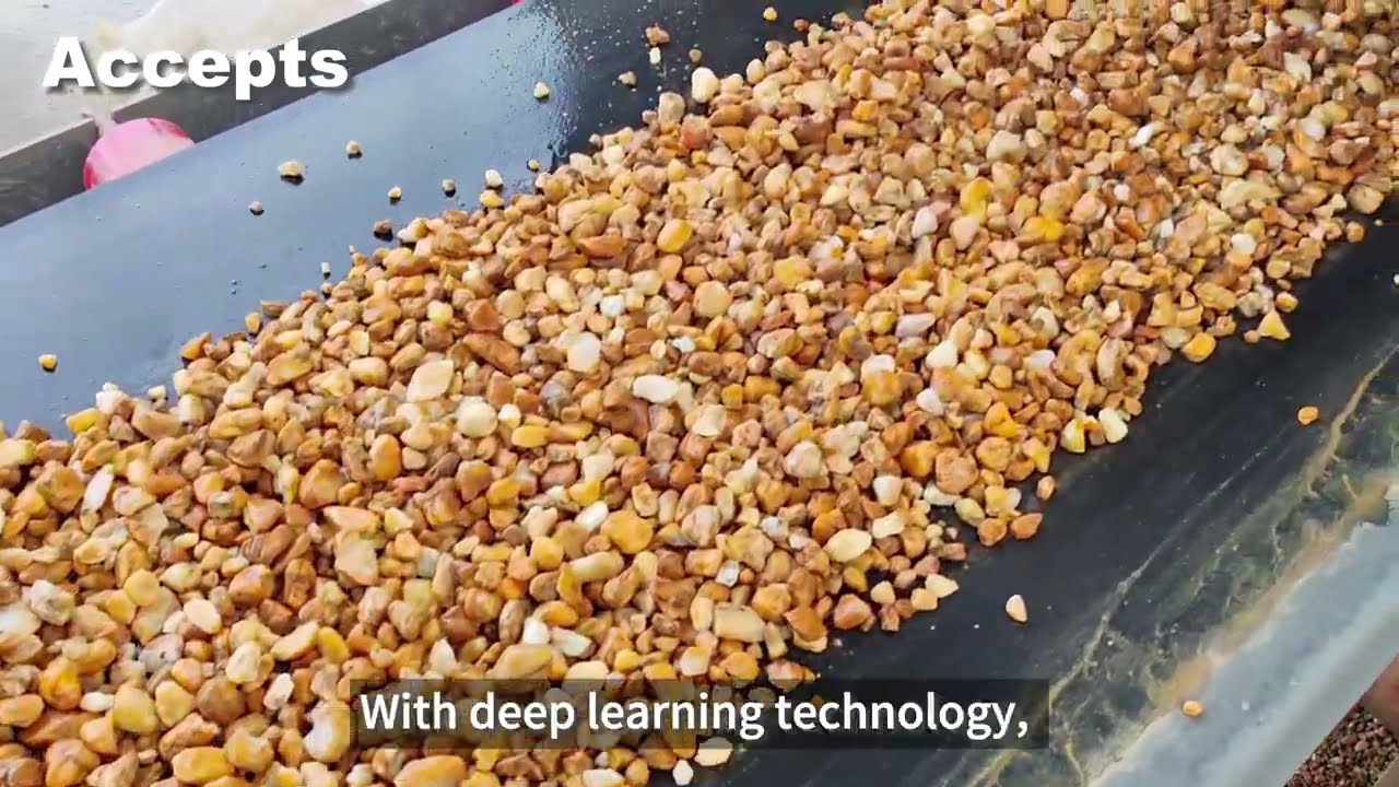 Cobblestone Sorting with AMD&reg; KGS5(KP) Deep Learning Based Ore Sorter