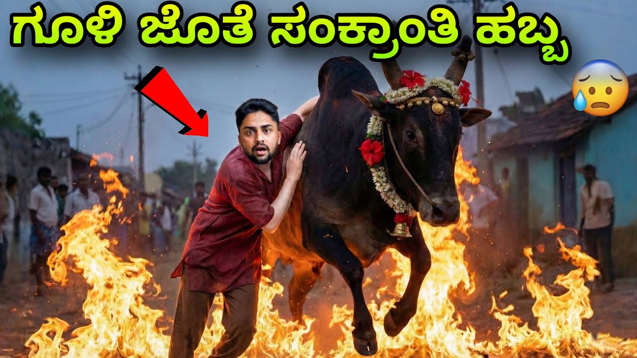 ಸಂಕ್ರಾಂತಿ ಹಬ್ಬ ಜೋರು💥|Sankranti Festival Celebration|Kannada Festival Vlog|Vikas Vlogs #dailyvlog 