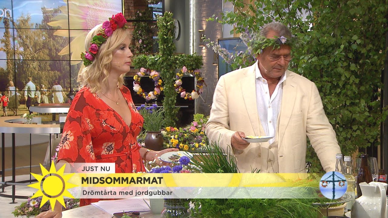 Midsommarmat med Fredrik Eriksson - Nyhetsmorgon (TV4)