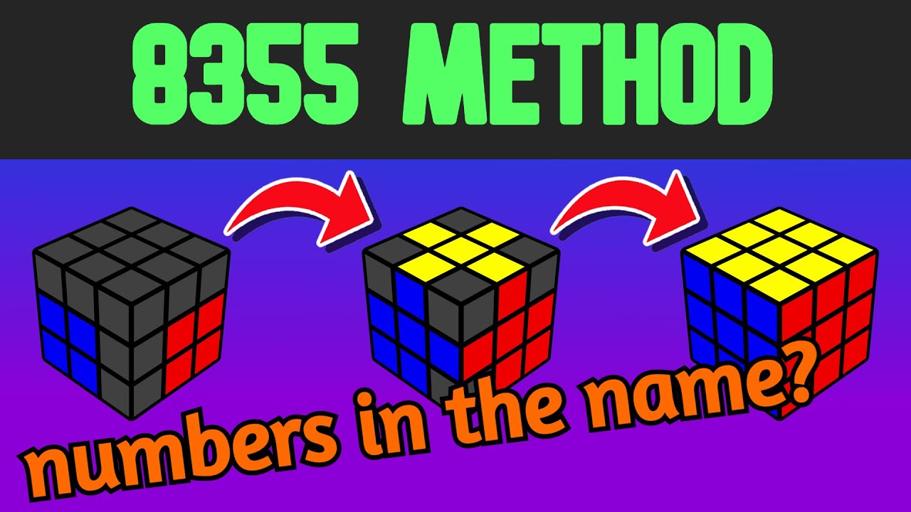 How to solve a 3x3 with the 8355 method? || 3cmt part 3