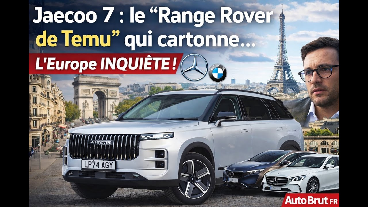Jaecoo 7 : le “Range Rover de Temu” qui cartonne… et ça inquiète toute l’industrie
