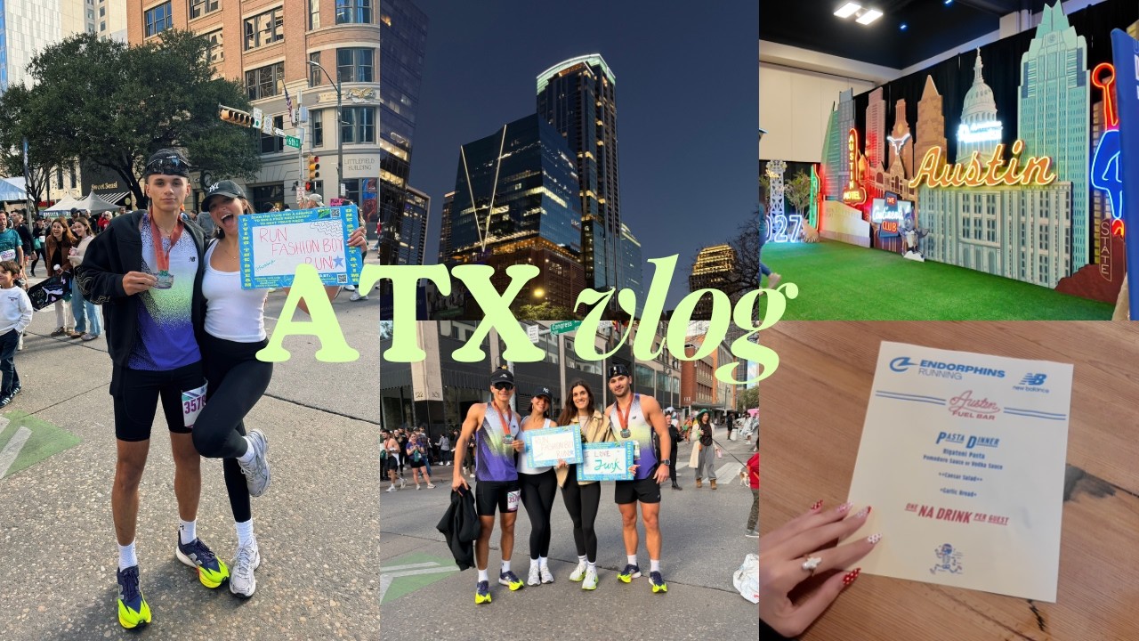 AUSTIN TRAVEL VLOG | ATX Marathon 2026