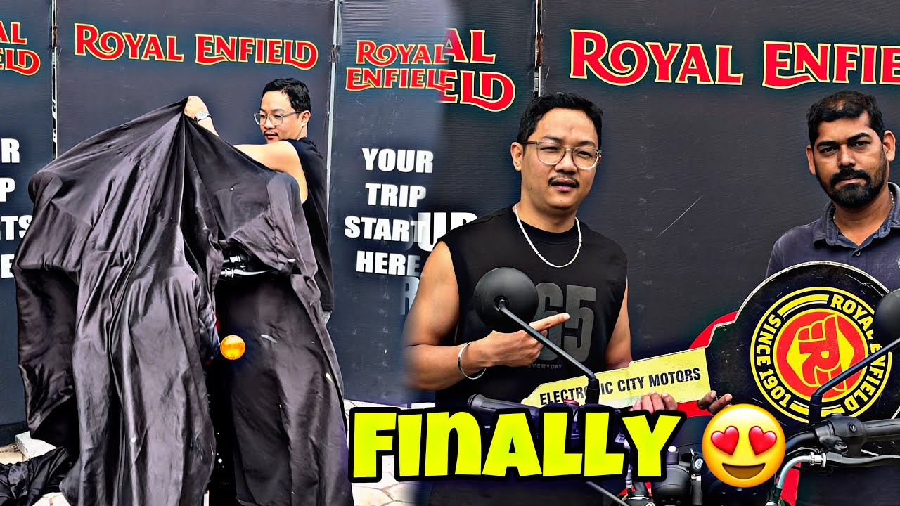 EP.18 Wait Is Over ! New Bike Delivery 😍 2025 Royal Enfield…….! 🤔 #nepalivlog