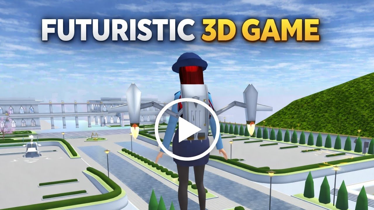 Futuristic 3D Game Gameplay | Amazing Sci-Fi WorldExploring a Futuristic 3D City | Next-Gen
