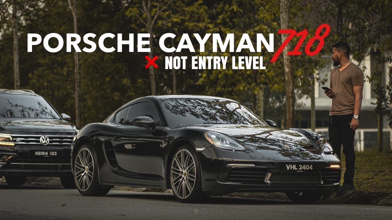 PORSCHE 718 CAYMAN | Black Edition Raya Packet Angpow |  #WEDeliver