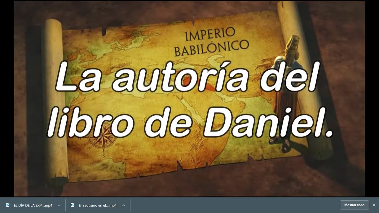 ¿Quién ESCRIBIÓ el libro de DANIEL?