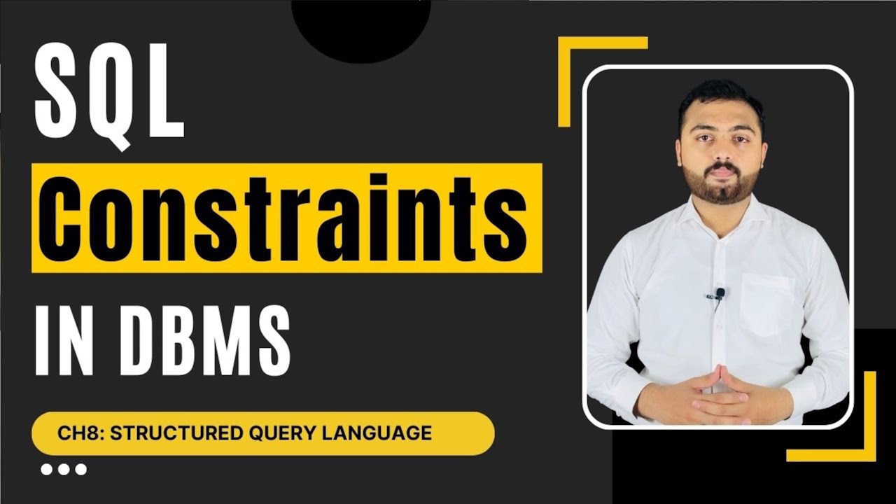 Constraints in SQL with example in Hindi / Urdu | DBMS