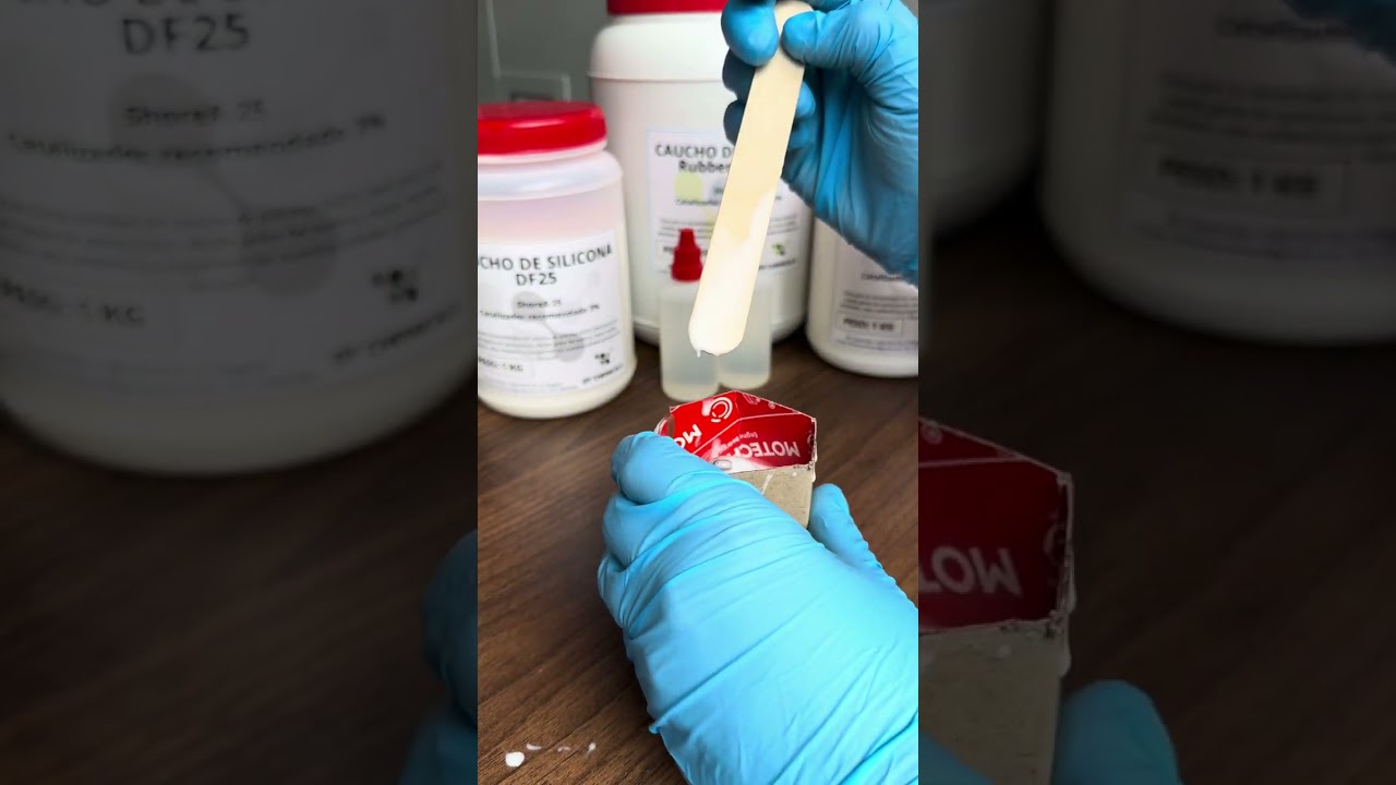 MOLDE DE SILICONA ARTESANAL CAUCHO DE SILICONA DF25 RUBBERSIL