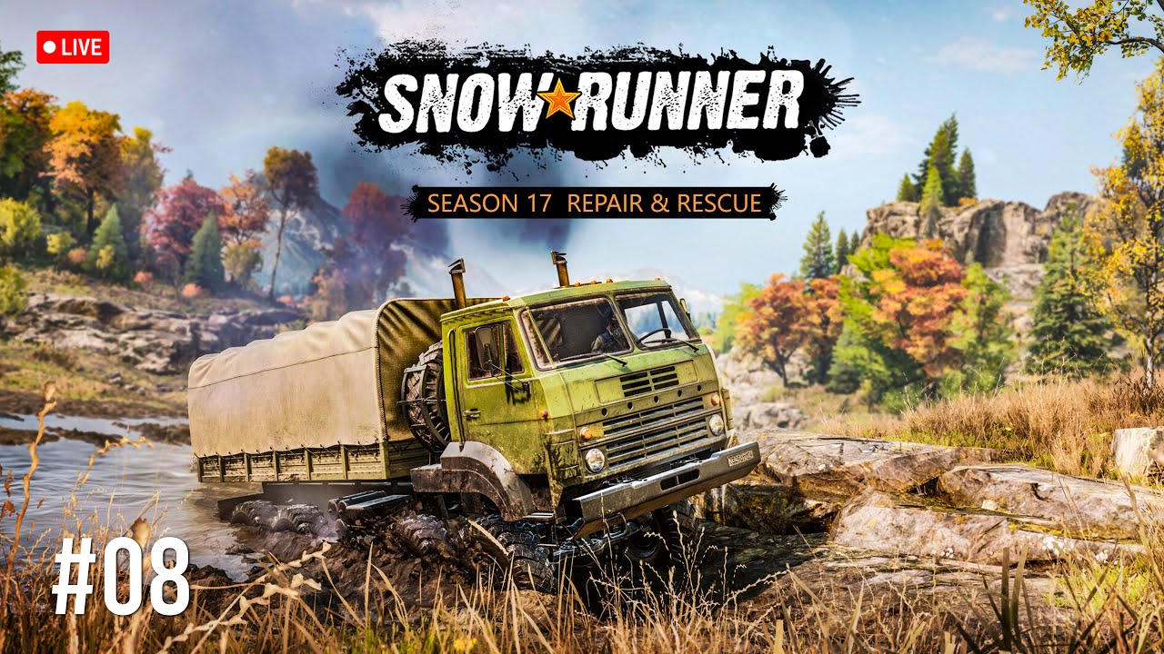 SnowRunner Season 17 LIVE – Business Support ep.08