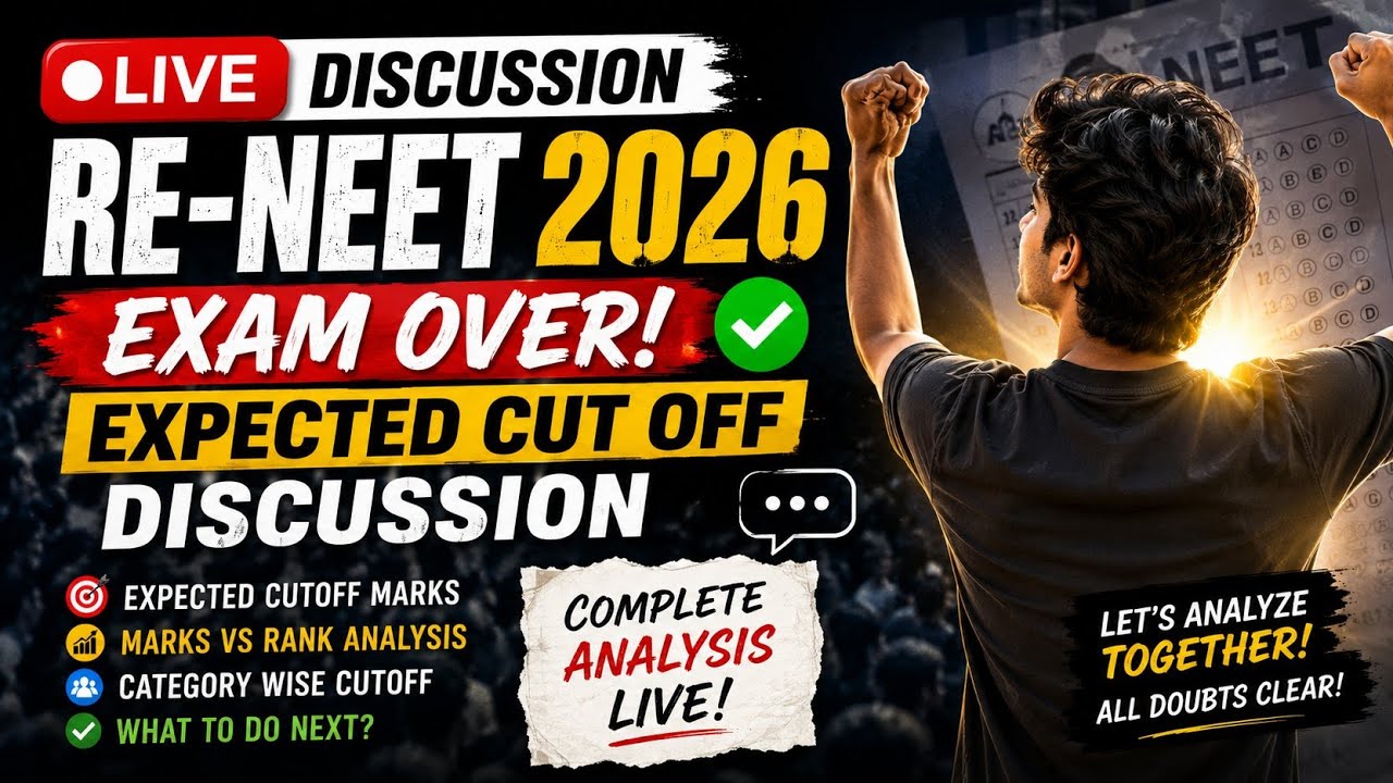 Live Discussion | Re-NEET 2026 | Ask Your Doubts | NEET 2026 | Caring Doctor