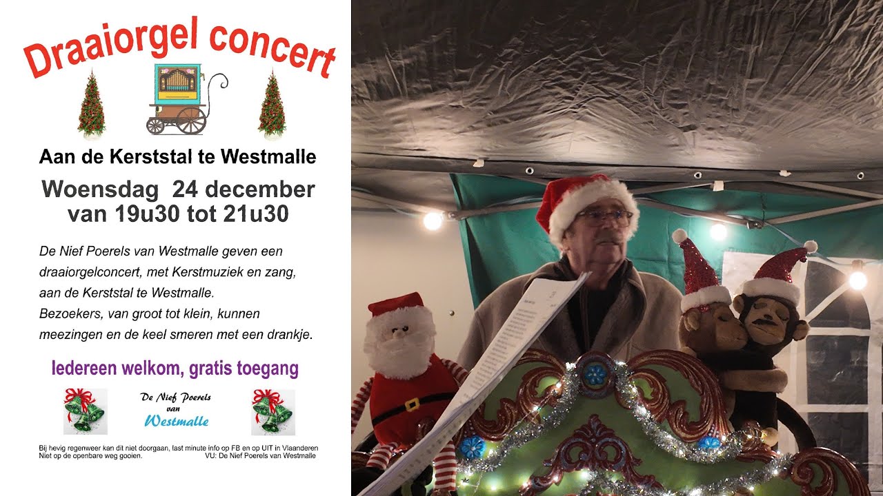 Draaiorgel concert van de Nief Poerels.