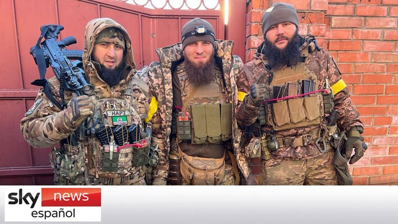 EXCLUSIVA: Los chechenos luchan contra Putin en Ucrania