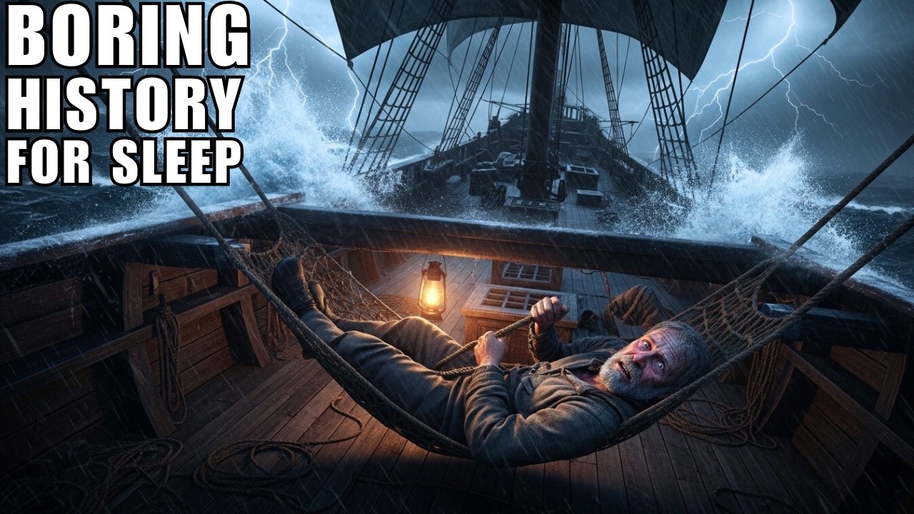 How Did Sailors Sleep on Wooden Ships During Winter Storms at Sea | Bedtime History Relaxing