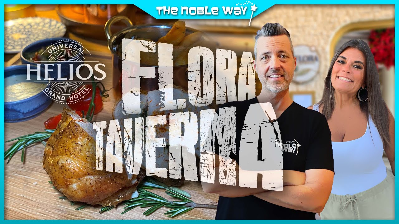 Flora Taverna Restaurant Review At Helios Grand! Mediterranean Cuisine At Epic Universe!