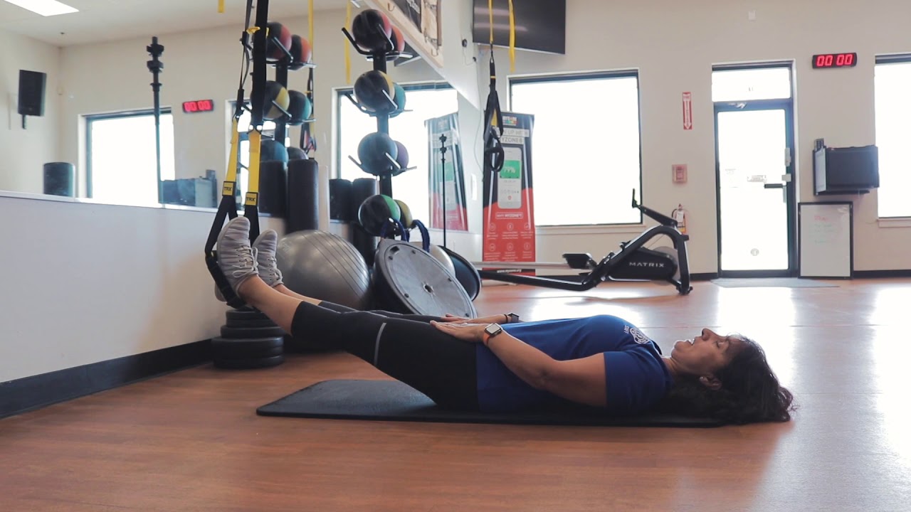 Gold's Gym Workout Tutorials ⎮ TRX Glute Bridges