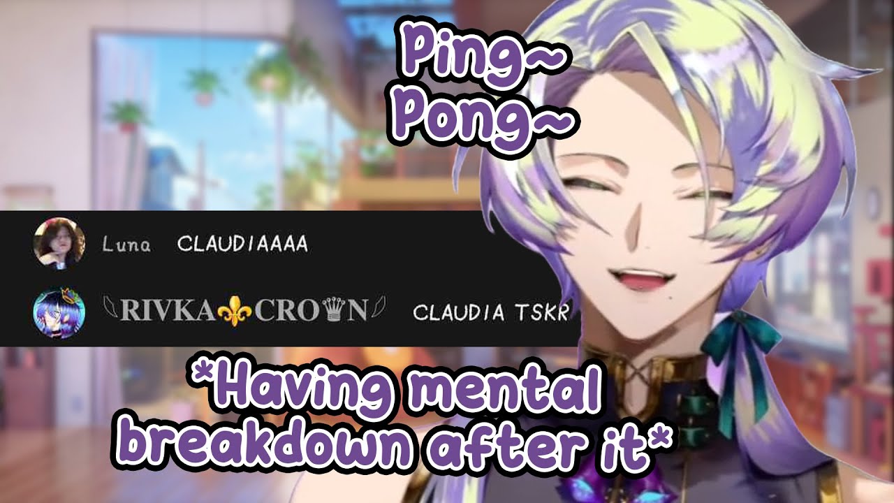 Claude tried to do a high voice that it reached Millie's pingpong level | NIJISANJI EN Clip