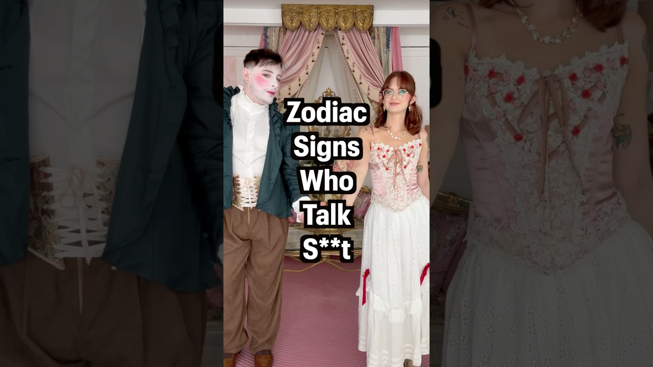 The Zodiac Signs that Talk Sh*t 🌌 (W/ @Peggymusik) &ldquo;TALK SH*T&rdquo; out August 29th! #comedy #shorts