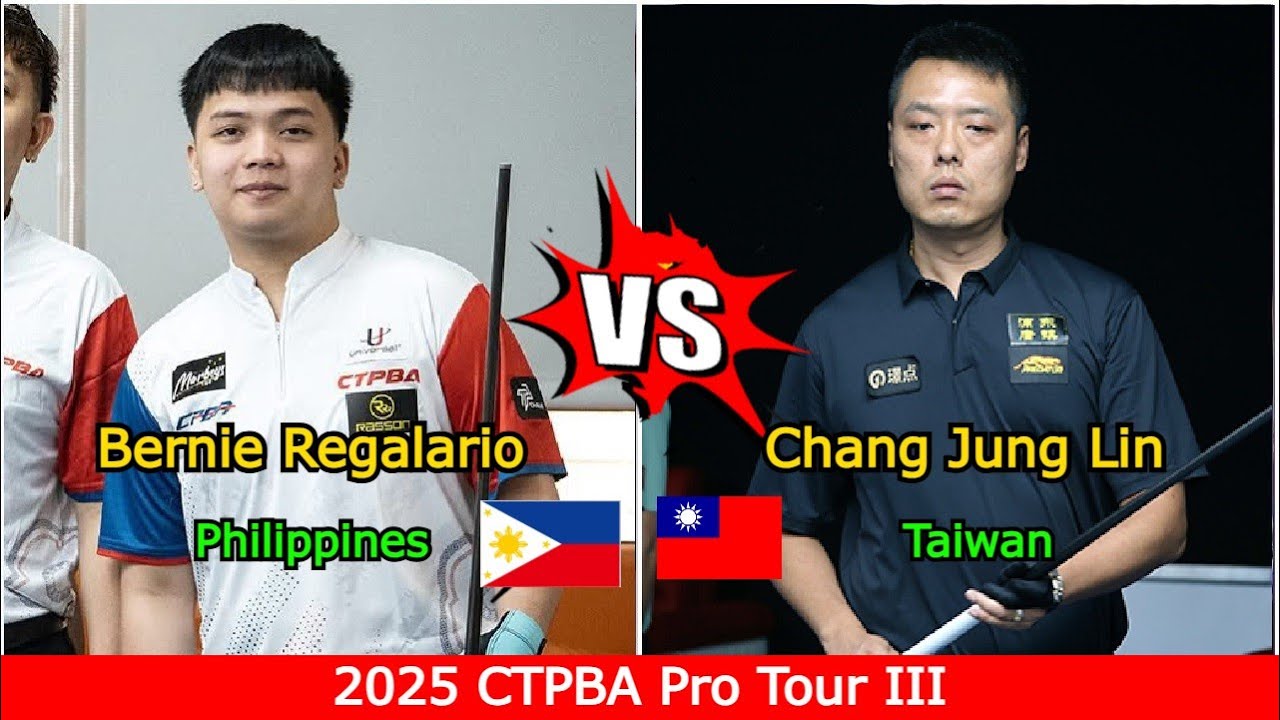 Bernie Regalario 🆚️ Chang Jung Lin | 2025 CTPBA Pro Tour III
