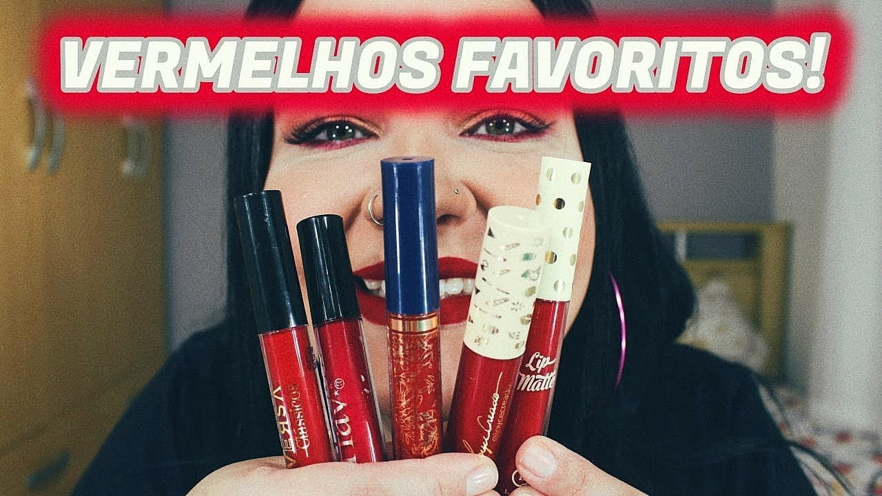 #DIVANDONA25 | TOP BATONS VERMELHOS DA 25!♥
