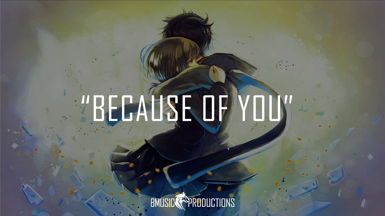 Because Of You - Emotional Piano Violin R&B Instrumental Rap Beat