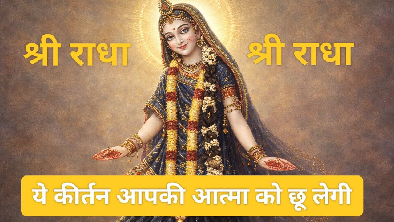 मन को शांत कर देगा यह श्री राधा नाम धुन 😌| प्रेम Dhara 