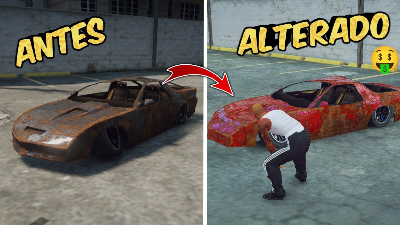 Alterando mi Carro Chatarra Gta Rp