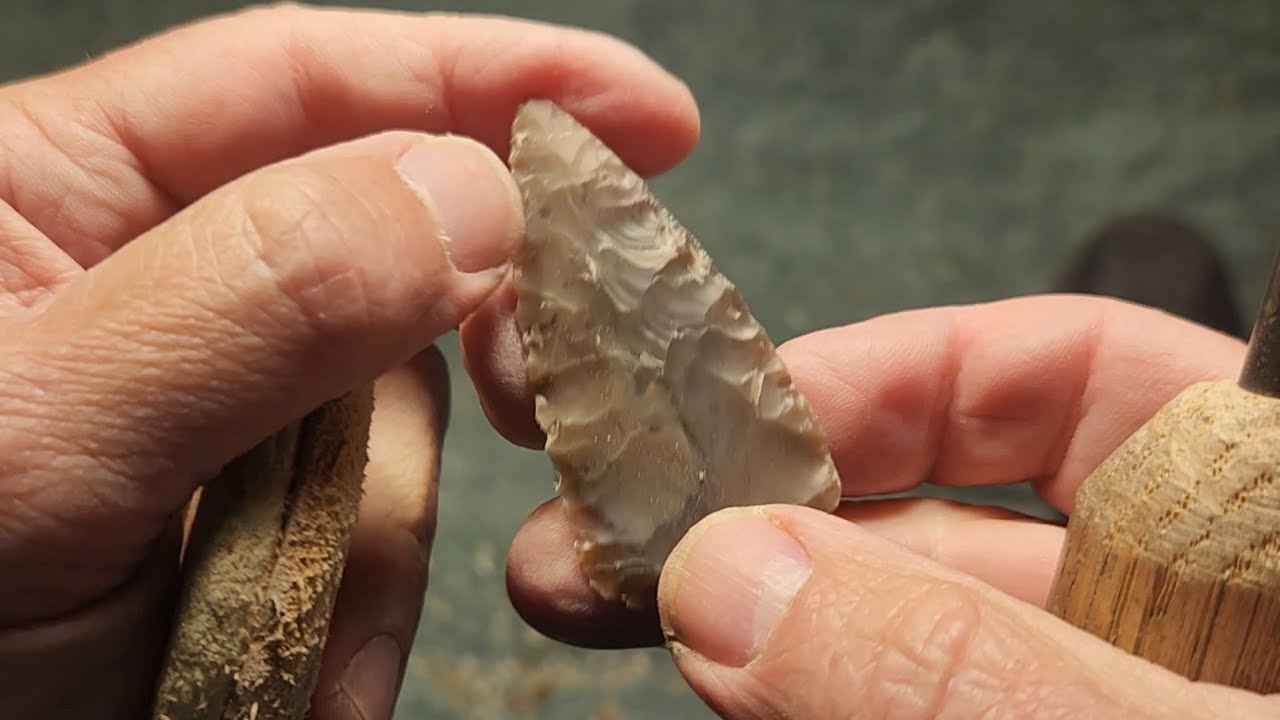 1799 - Part 1/2 - Flintknapping High Quality Heat Treat