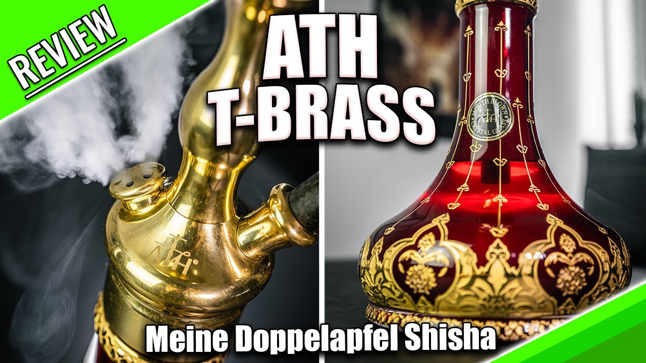 MEINE 400 EURO Doppelapfel Shisha | ATH T-Brass (Tradi)