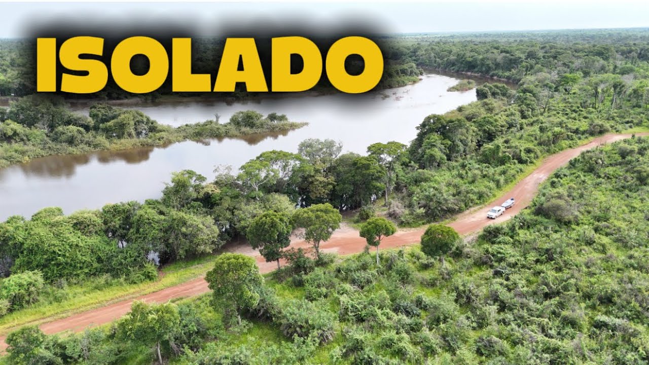 Acampamento isolado com pescaria no Rio do Coco