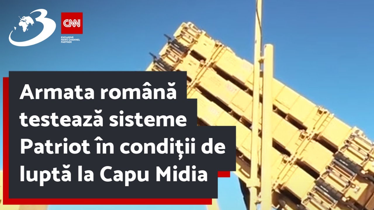 Armata română testează sisteme Patriot în condiții de luptă la Capu Midia